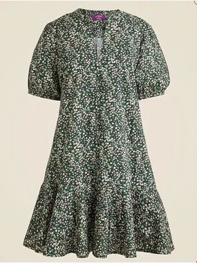 J. Crew Liberty of London V-Neck Midi Dress